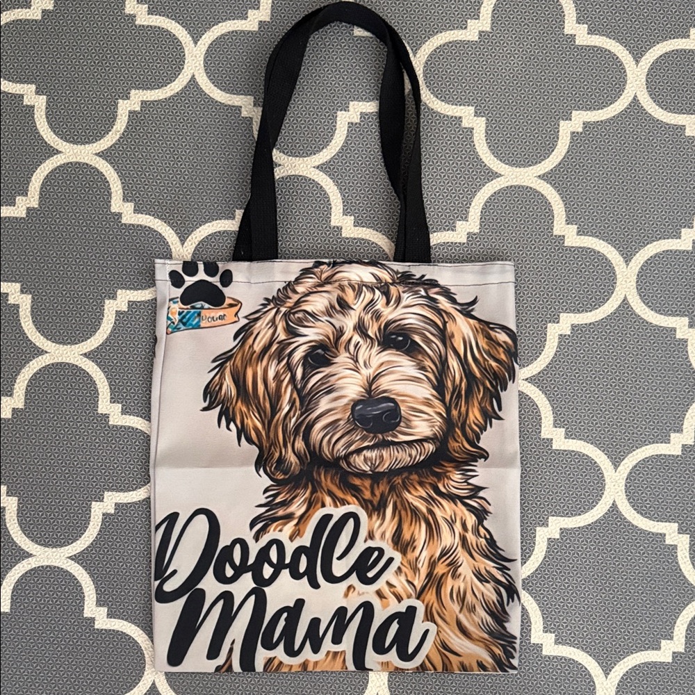 Doodle Mama Dog Tote Bag